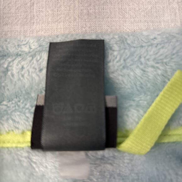 Champion Fuzzy Fleece Full Zip Jacket Teal Contrast Softshell Pockets 10-12 (L) - Picture 4 of 11